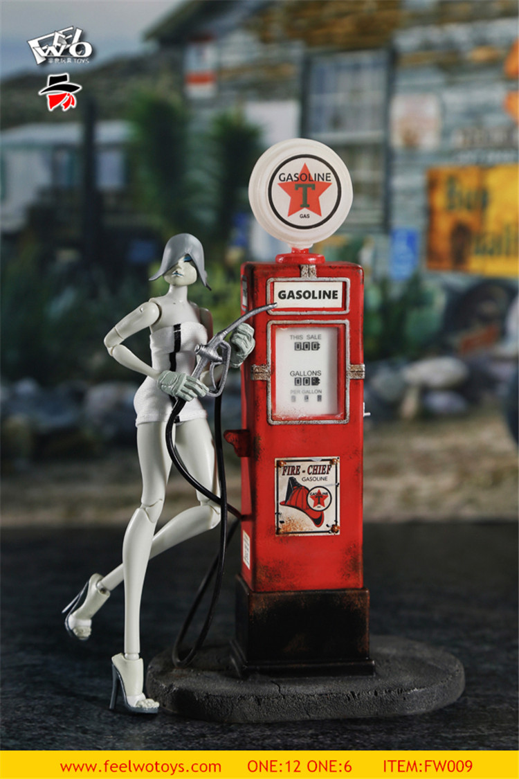 [สั่งจอง]FEELWOTOYS： 1/6, 1/12 scale vintage gas pump