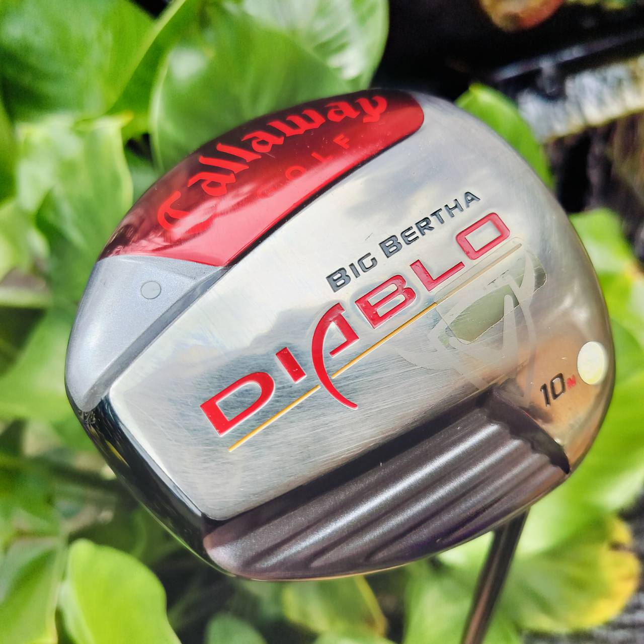 DRIVER CALLAWAY BIG BERTHA DIABLO องศา 10 ก้านกราไฟต์ CALLAWAY FLEX SR ตีง่ายและตีสบาย ลูกลอยง่าย รุ่นนี้ตียังไงก็โดน!!! ไม้กอล์ฟพรีเมี่ยมมือสอง ของแท้ By NakaraLuxurious