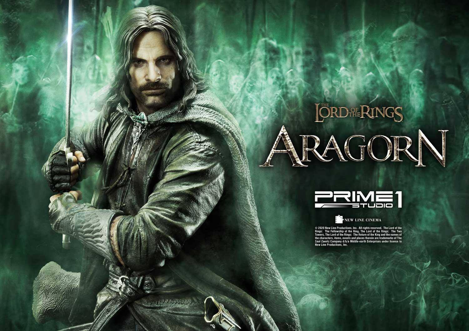 [สั่งจอง]Prime 1 Studio PMLOTR-03 1/4 The Lord of the Rings : Aragorn