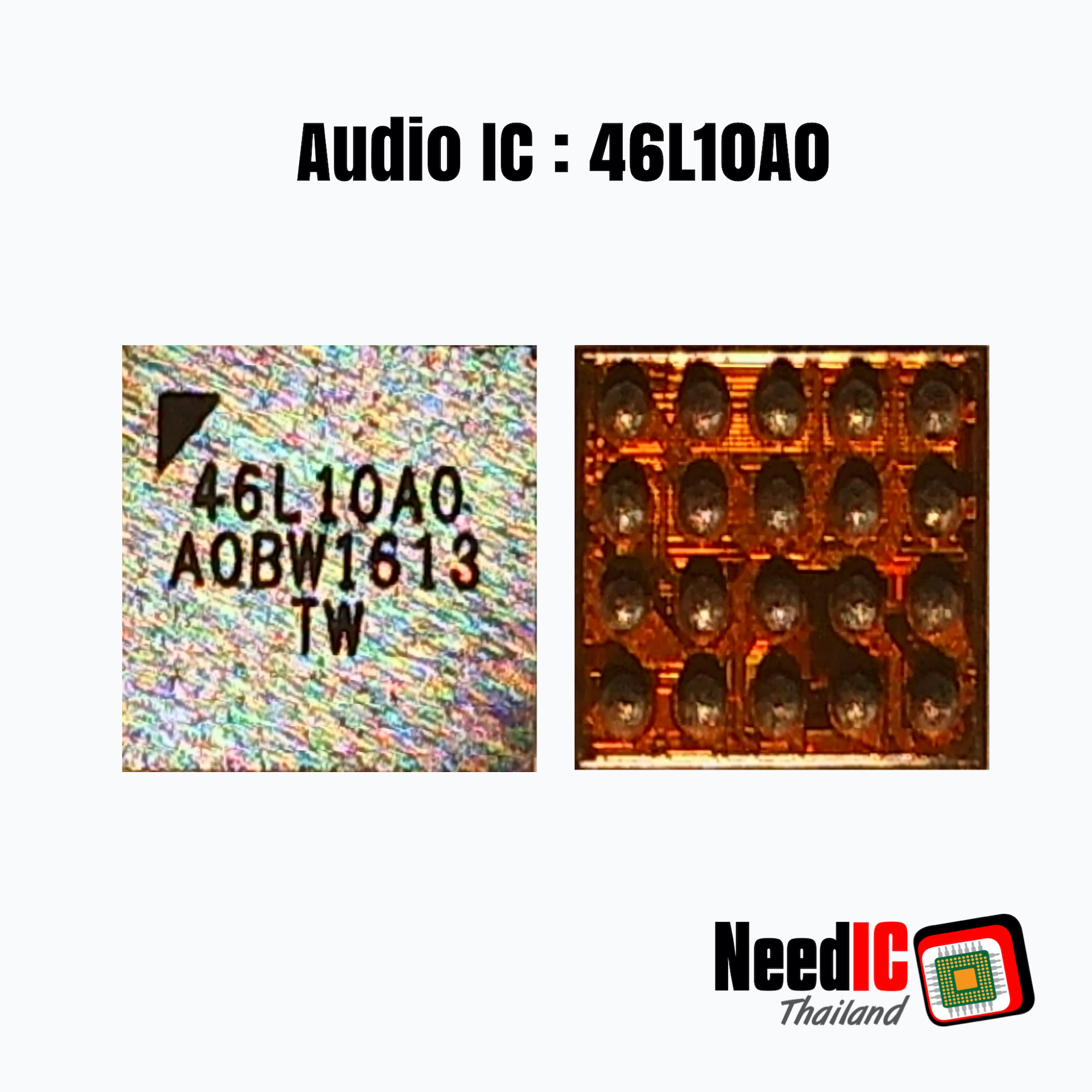 Audio IC : 46L10A0 สำหรับ iPad Mini 5