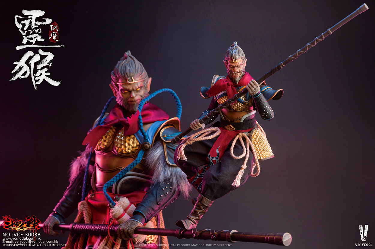 [สั่งจอง] VERYCOOL VCF-3003A/B Palm Treasure Series 1/12 “Dou Zhan Shen” - “Monkey King”