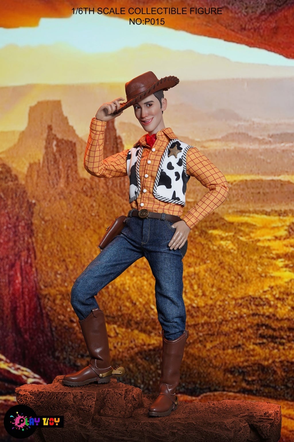 [สั่งจอง]Play Toys P015 1/6 : Happy Cowboy
