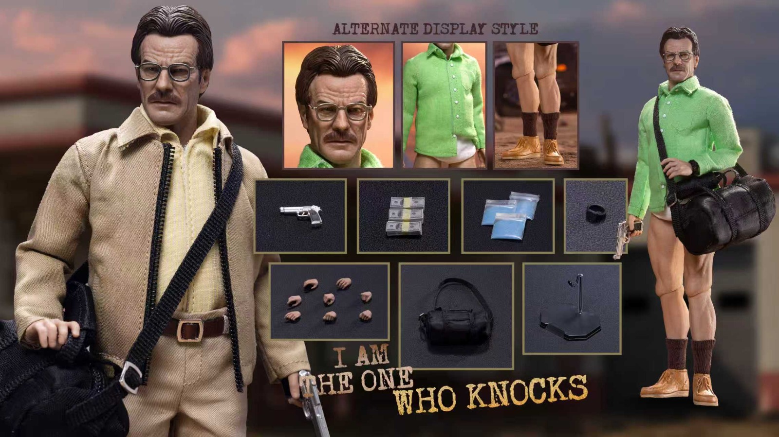 [สั่งจอง] Manipple Studio MS-M087 1/12 : Breaking Bad Walter White