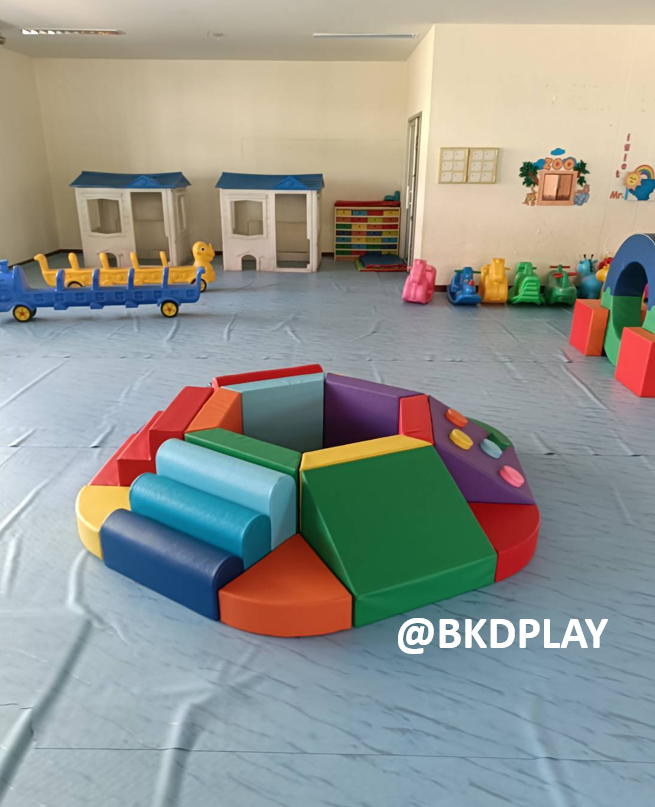 ชุดปีนป่ายหกเหลี่ยมรวมบ่อบอล ภูเขานุ่มนิ่ม, บ่อบอลนุ่ม เบาะนุ่ม ของเล่นเสริมพัฒนาการ สินค้าราคาโรงงาน Soft play, indoorplayground เครื่องเล่นสนามในร่ม Kid Zone