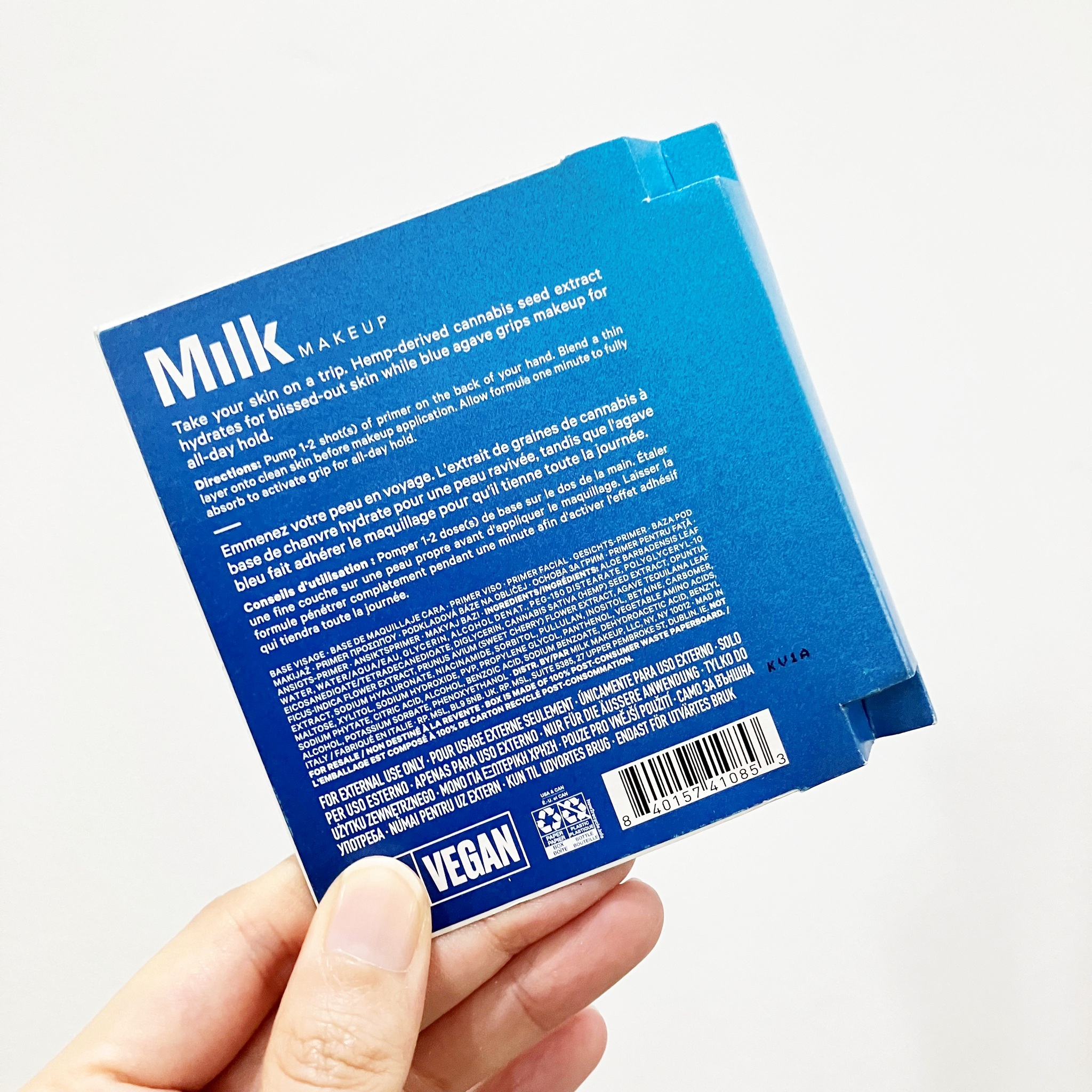 MILK MAKEUP Hydro Grip Primer 4ml ไพรเมอร์เจล