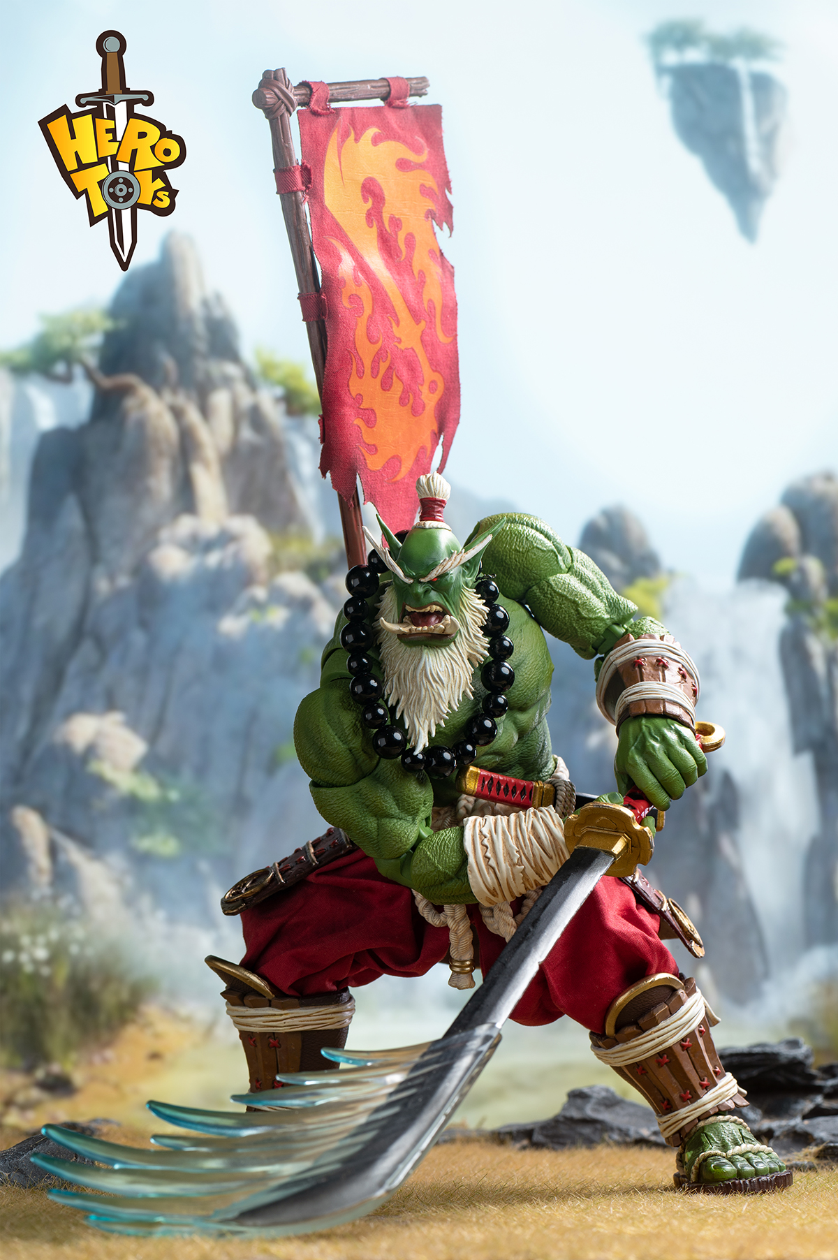 [พร้อมส่ง] Hero toys : Sword Master Orc Swordsman Samuro (19.5CM)