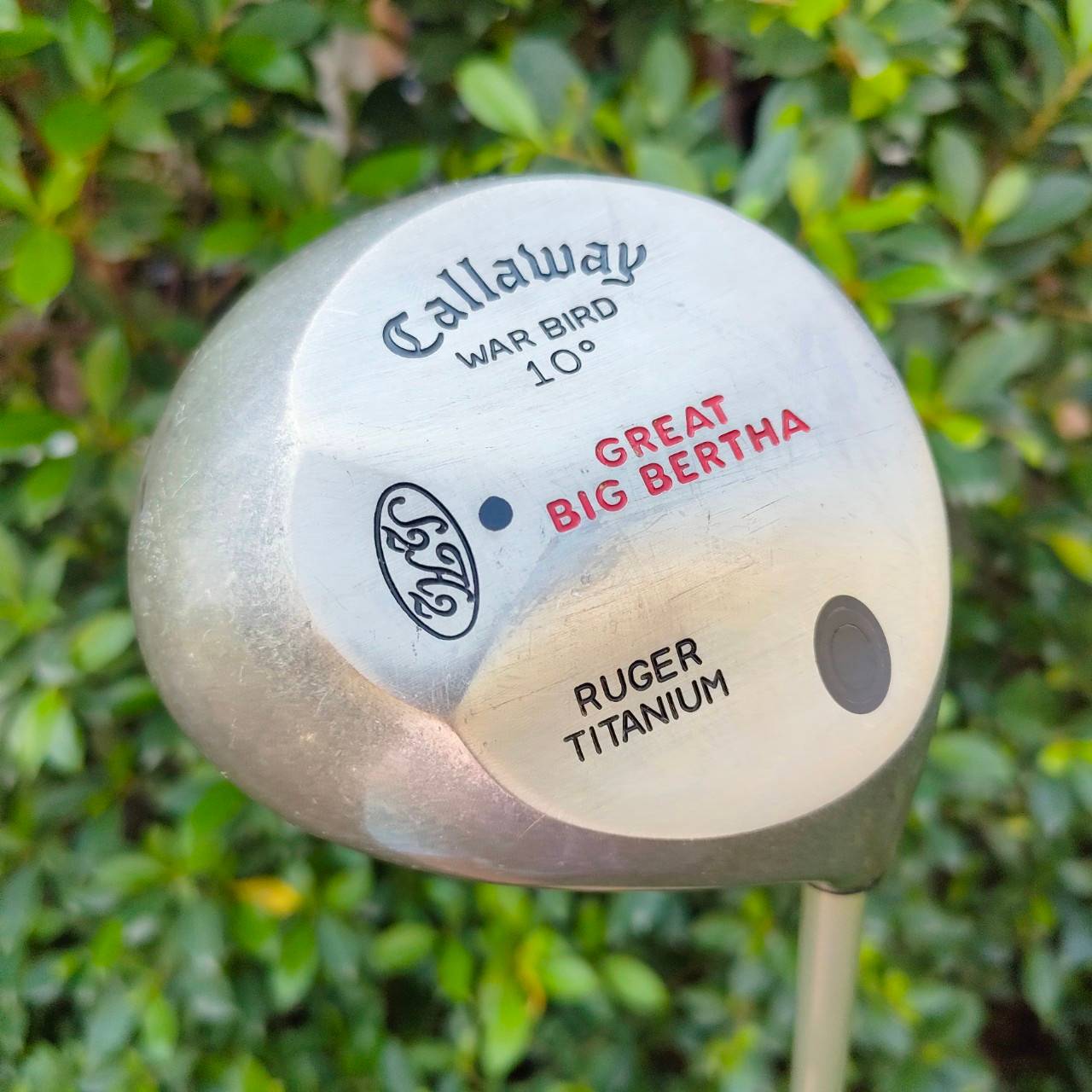 DRIVER CALLAWAY WAR BIRD GREAT BIG BERTHA RUGER TITANIUM องศา 10 ก้าน CALLAWAY G.B.B.UL FLEX FIRM หัวใหญ่สุดในซีรี่ RUGER TITANIUM สุด!!!