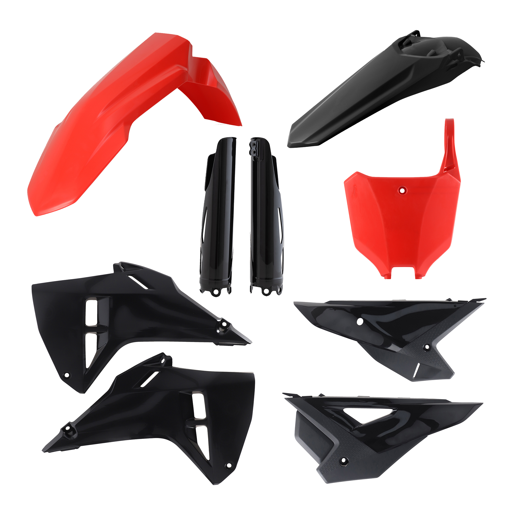 ชุดพลาสติก Acerbis Full Plastic Kit - CRF250R 2025 Red / Black