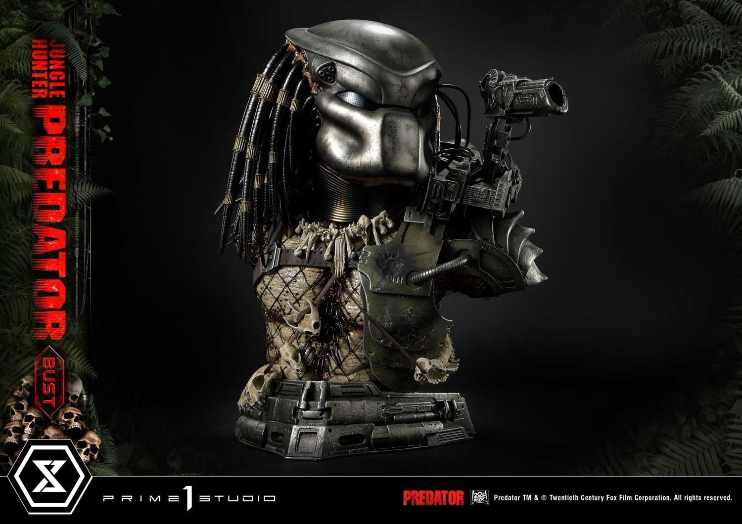 [สั่งจอง]Prime 1 Studio 1/3 : Jungle Hunter Predator Bust (Predator 1987)
