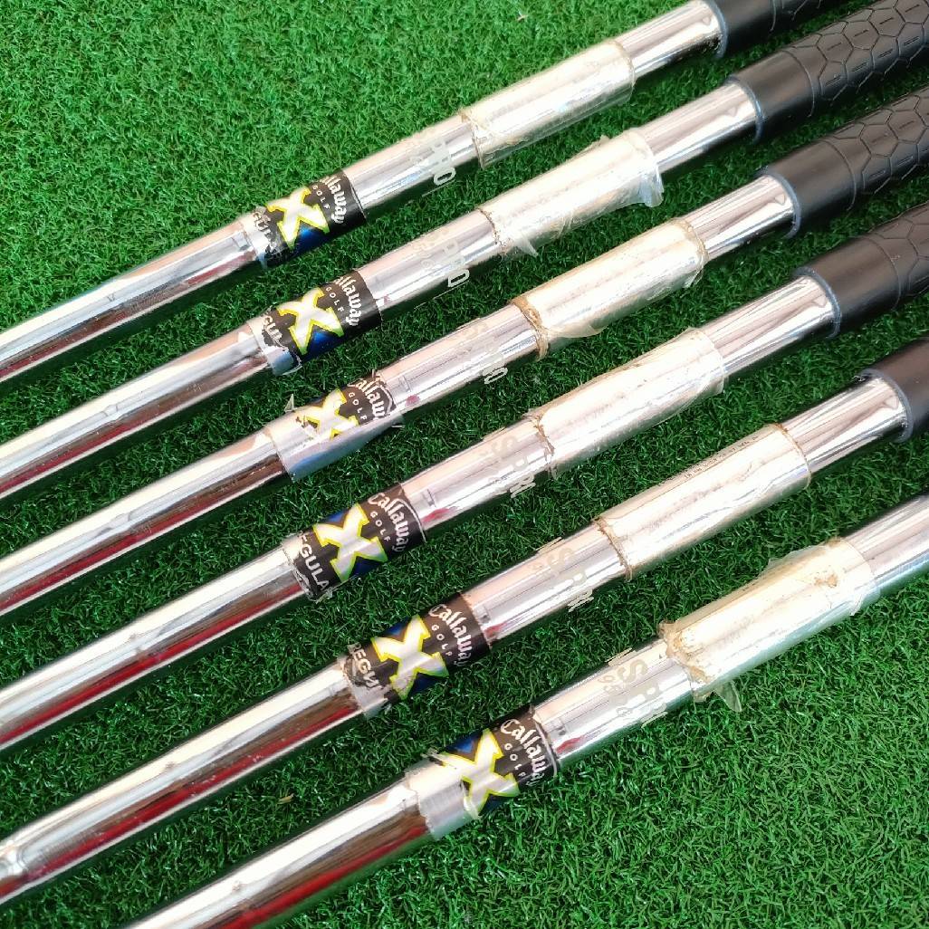 ชุดเหล็ก CALLAWAY X22 มีเหล็ก 5-9 PW ก้าน N.S.PRO 950 GH สภาพสวย สติ๊กเกอร์ที่ก้านอยู่ครบ ตีง่าย ก้านเหล็กเบา คุณภาพสูงครับ