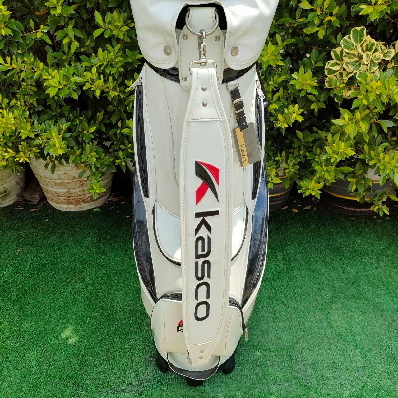 FULLSET KASCO DIMPALS EL สภาพสวย ชุดสุดยอดคุณภาพ จากแบรนด์พรีเมี่ยมญี่ปุ่น!!! มาพร้อม COVER เดิมครบชุด ถุงกอล์ฟ KASCO หนังแก้ว ไม้กอล์ฟมือสอง ของแท้ BY NakaraLuxurious