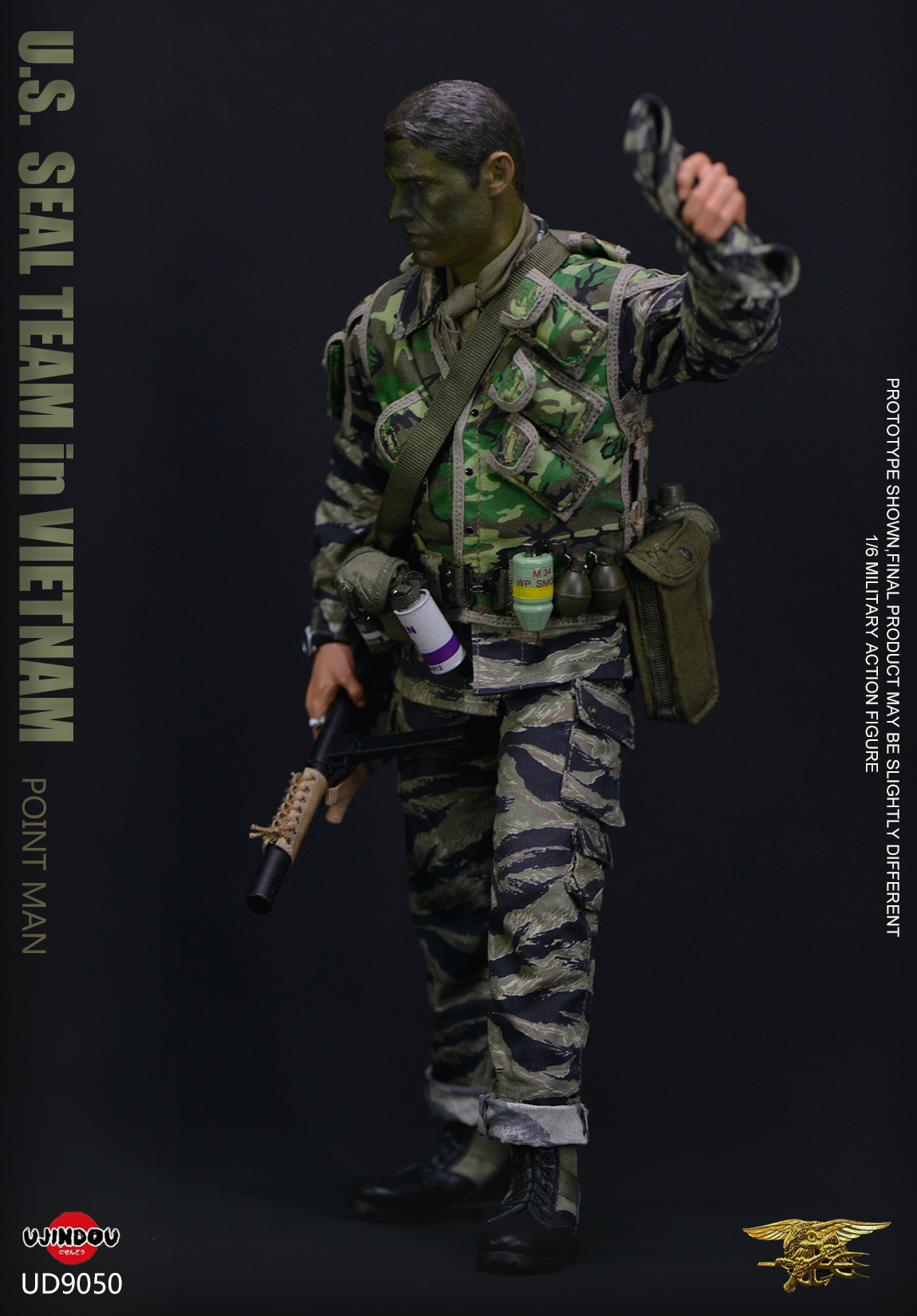 [สั่งจอง] UJINDOU 1/6 - UD9050 : U.S. SEAL TEAM in Vietnam-POINT MAN