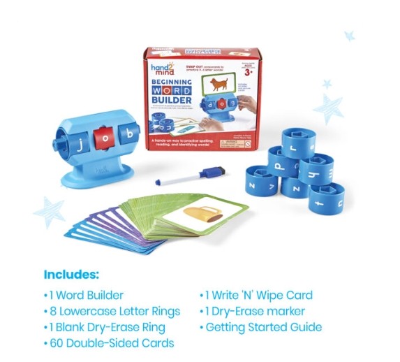 ชุดเรียนรู้คำศัพท์พื้นฐานหมุนวงแหวนแสนสนุก ของเล่น, ของเล่นเด็ก, ของเล่นเสริมพัฒนาการ