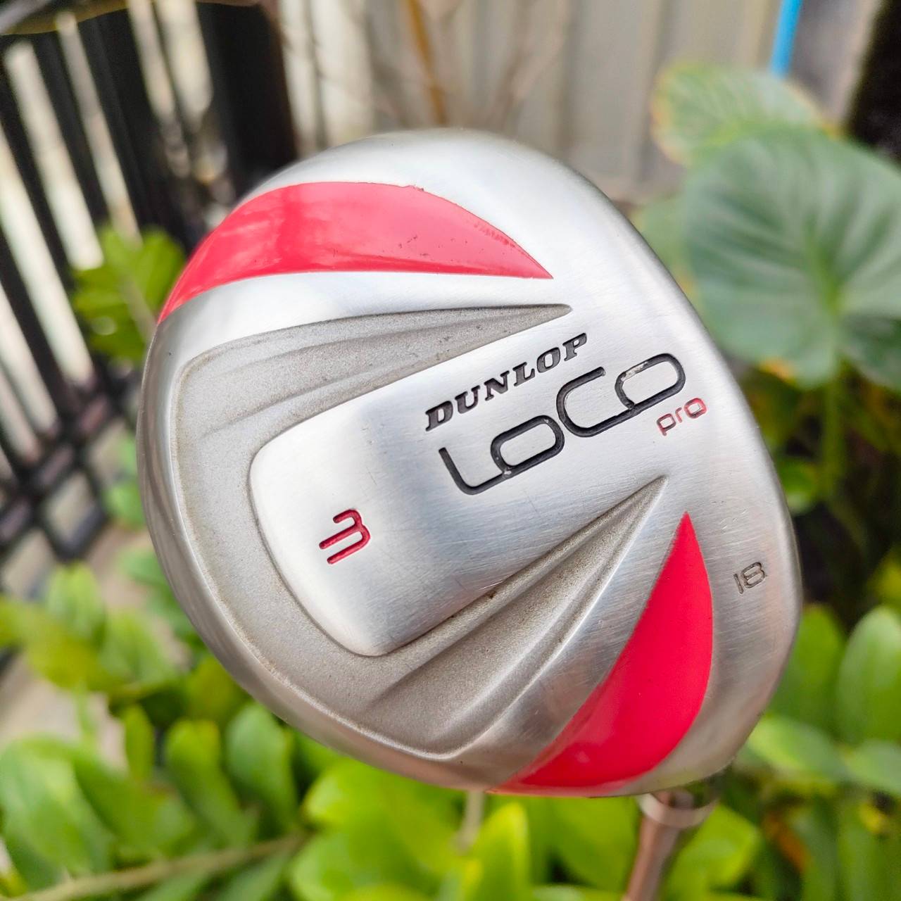 HYBRID DUNLOP LOCO PRO องศา 18 ก้าน PROLAUNCH RED FLEX R สภาพสวยเดิมๆ ตีง่าย แม่นยำในระยะไกล แบรนด์ DUNLOP คุณภาพดีมาก ไม้กอล์ฟมือสอง ของแท้ BY NakaraLuxurious