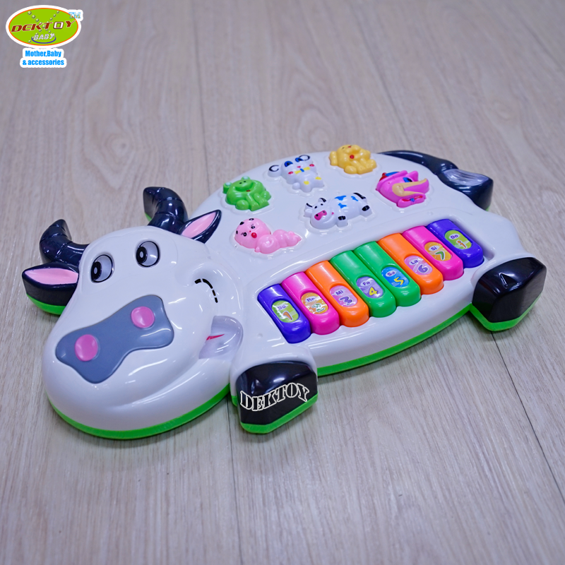 ของเล่นเด็กเปียนโน วัว