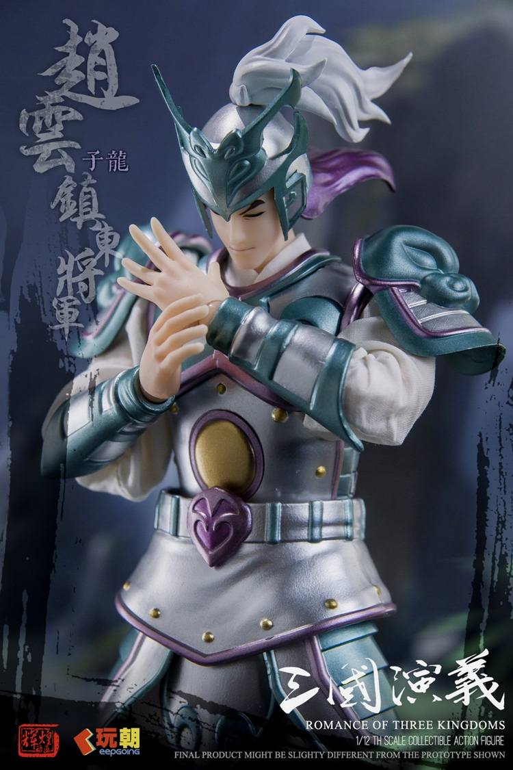 [สั่งจอง]Play Time Toys keepgoing 1/12 : The Romance of Three Kingdoms - Zhao Yun