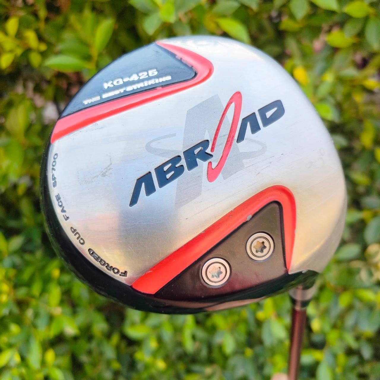 DRIVER ABROND FORGED CUP FACE SP700 ก้าน TOUR VERSION RED 680 FLEX S Driver หน้าเด้ง วัสดุ FORGED TITANIUM ไม้กอล์ฟมือสอง ของแท้ BY NakaraLuxurious