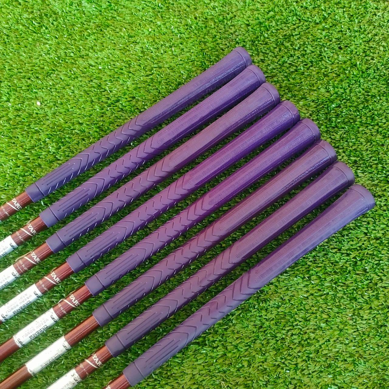 ** ไม้กอล์ฟสำหรับผู้หญิง ** ชุดเหล็ก S-YARD TX-VSENFINA มีเหล็ก 5-9 เเละ PW AW SW ก้าน S-YARD TX-V FLEX L ** เหล็ก 5 ชุดนี้ สติ๊กเกอร์หลุดค่ะ ** เหล็ก S-YARD คุณภาพสูงและหายาก ไม้กอล์ฟมือสอง ของแท้ BY NakaraLuxurious