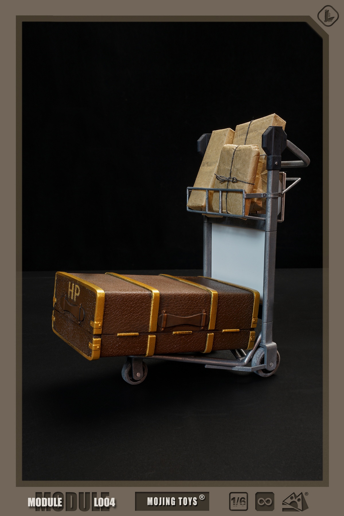 [สั่งจอง]mOjingToys Module series L004 1/6 : Harry Potter Platform Nine and Three-Quarters DIORAMA BASE]