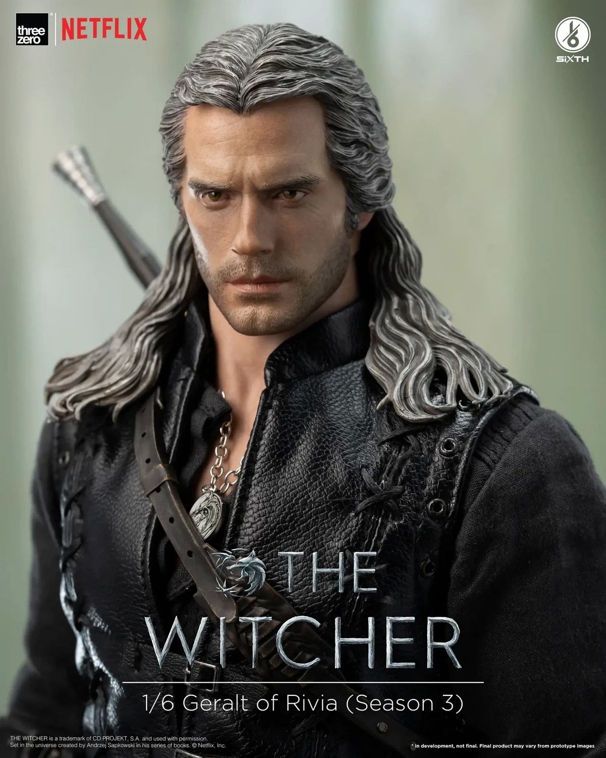 [สั่งจอง] Threezero 3Z05320W0 1/6 : Netflix The Witcher - Geralt of Rivia (Season 3)