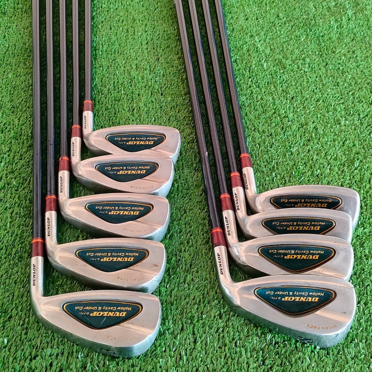 ชุดเหล็ก DUNLOP G-77TI มีเหล็ก 3-9 เเละ PW SW ก้าน PRO -FLEX G-77TI FLEX R