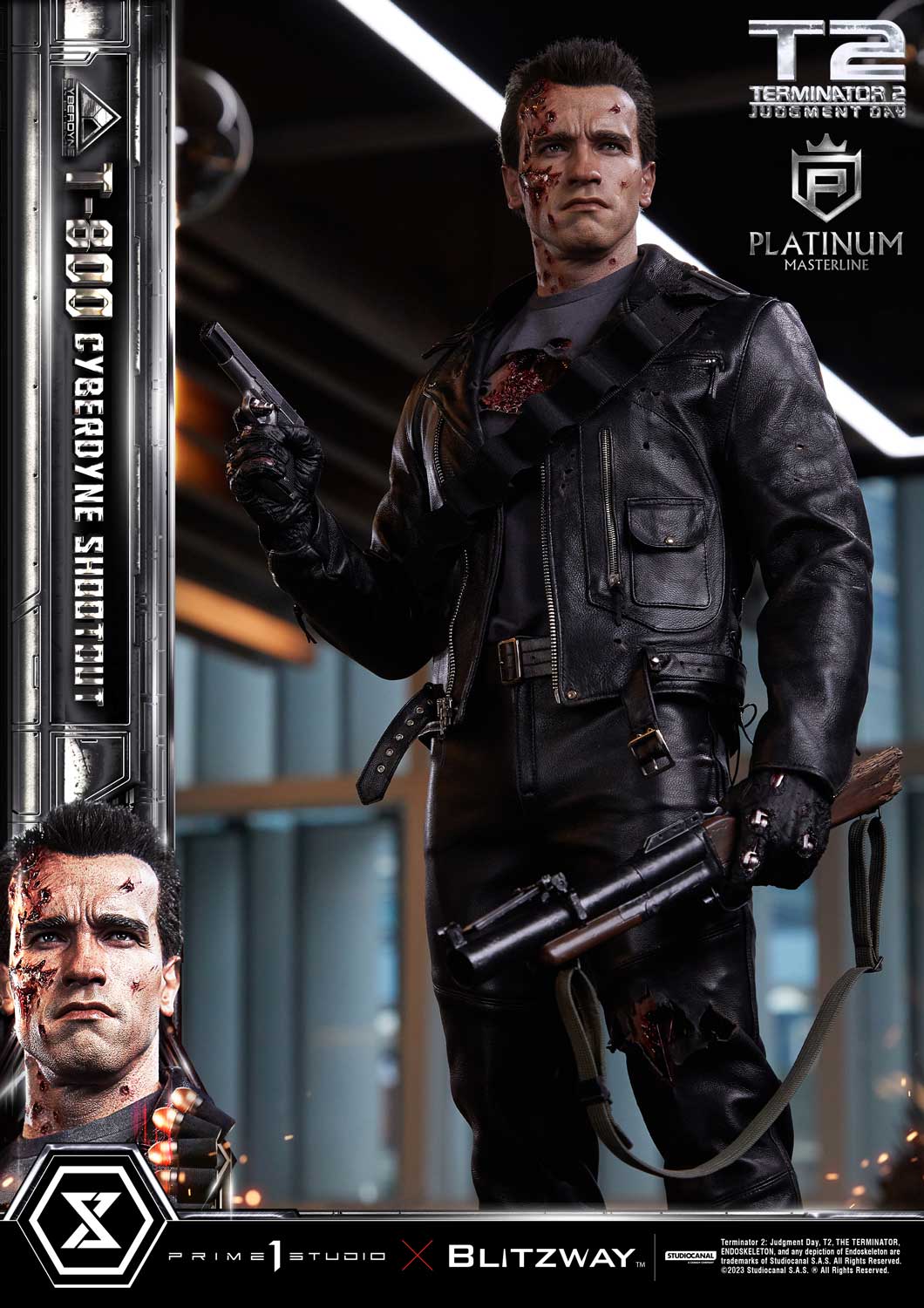 [สั่งจอง] Prime 1 Studio : T-800 (Terminator 2: Judgement Day)