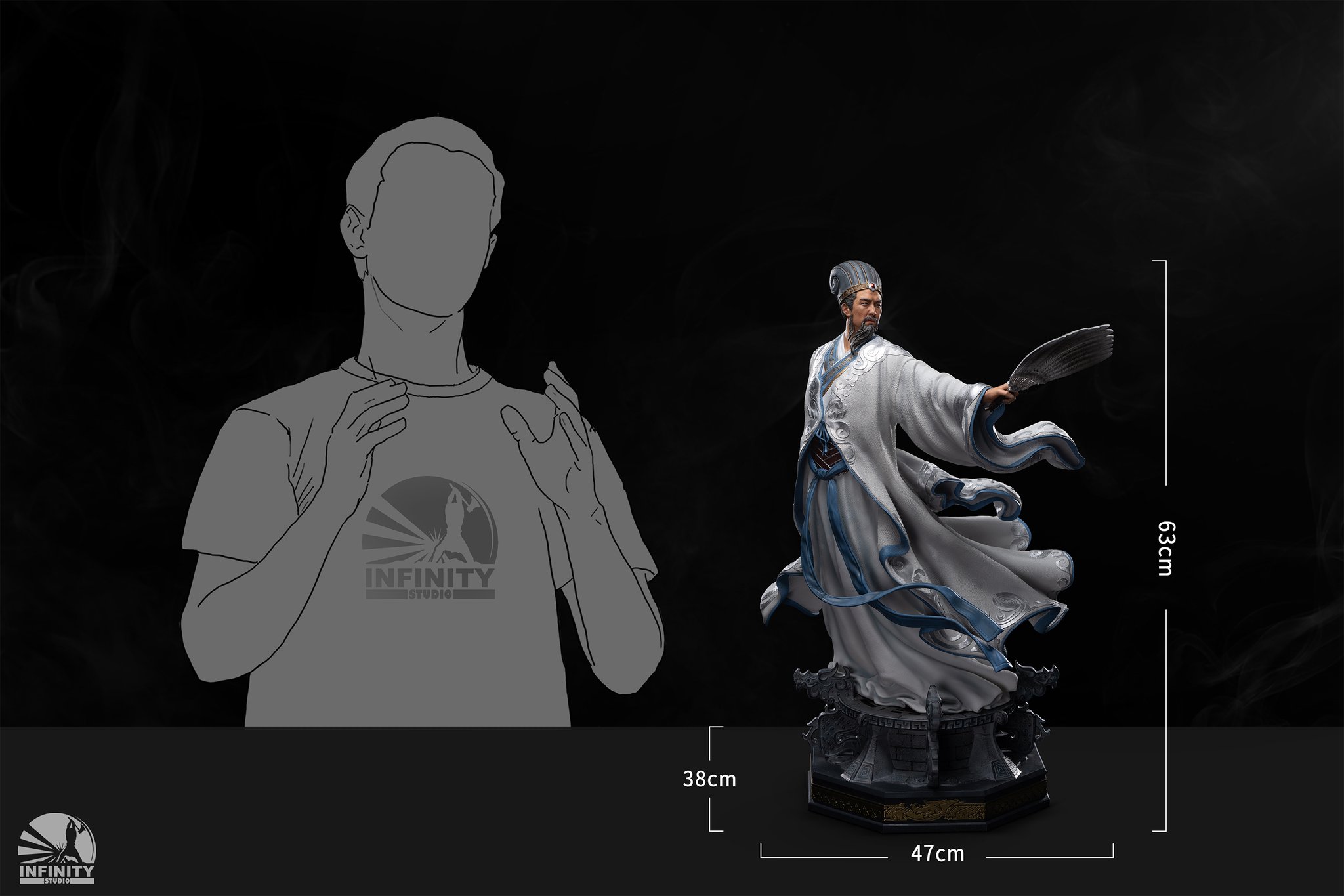 [สั่งจอง] Infinity Studio 1/4 Statue : Zhuge Liang (Romance of Three Kingdoms)