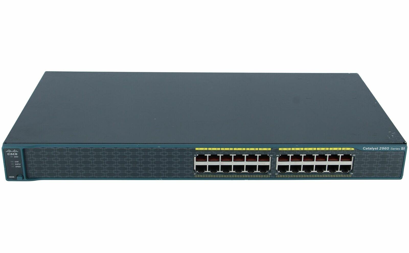 CISCO - WS-C2960-24-S - Catalyst 2960 24 Port 10/100