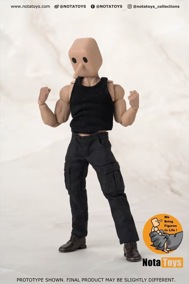 [สั่งจอง] Notatoys 1/12 : NOTAMAN Male Figure Body