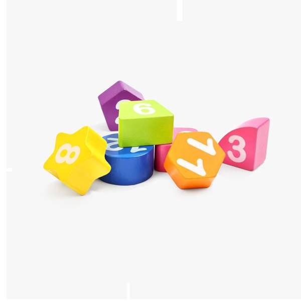 นาฬิกาไม้รูปเรขาคณิตแสนสนุก ของเล่น, ของเล่นเด็ก, ของเล่นเสริมพัฒนาการ,สื่อ , ของเล่นเด็กอนุบาล พร้อมส่ง