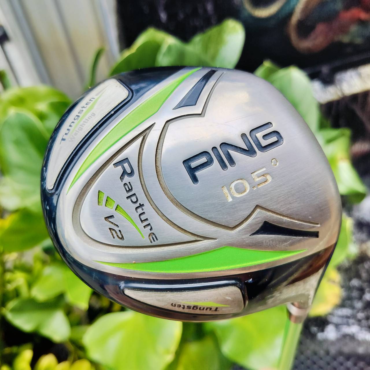 Driver PING Rapture V2 องศา 10.5 ก้าน TOUR AD TFC550 FLEX S เป็นก้านเบามาก เร่งสปีดได้ดี ควบคุมดีมาก แค่ก้านอย่างเดียวก็เกินคุ้ม!!! ไม้กอล์ฟพรีเมี่ยมมือสอง ของแท้ By NakaraLuxurious