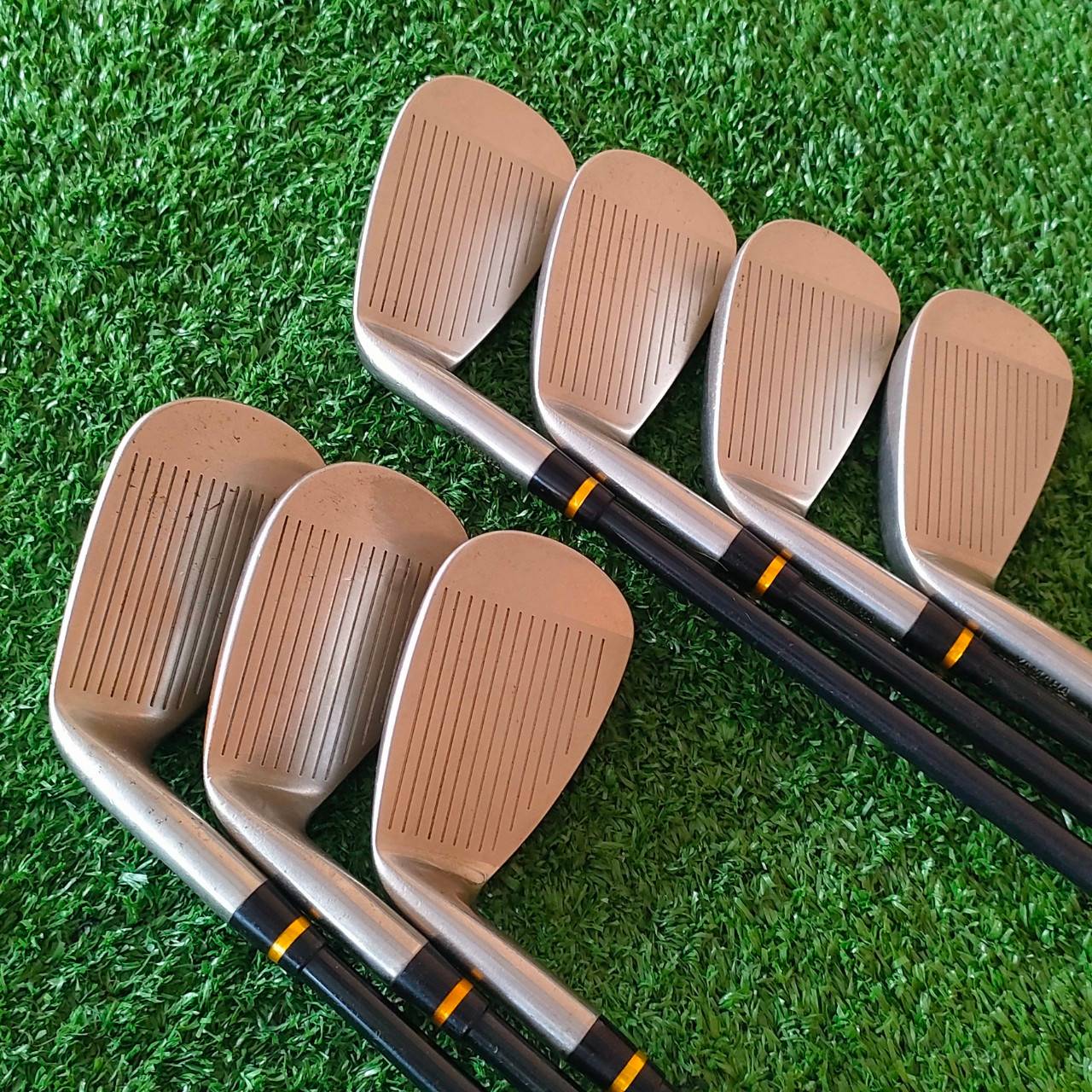 ชุดเหล็ก YAMAHA INPRES GRX มีเหล็ก 5- 9 เเละ PW AW ก้าน YAMAHA INPRES GRX รุ่นนี้พิเศษมากๆ เป็นเหล็ก FORGED ชุดเหล็กที่ FC YAMAHA ตามหา!!! รุ่นนี้พิเศษมากๆ เป็นเหล็ก FORGED พรีเมี่ยมจากประเทศญี่ปุ่นดังเดิม ไม้กอล์ฟมือสอง ของแท้ BY NakaraLuxurious