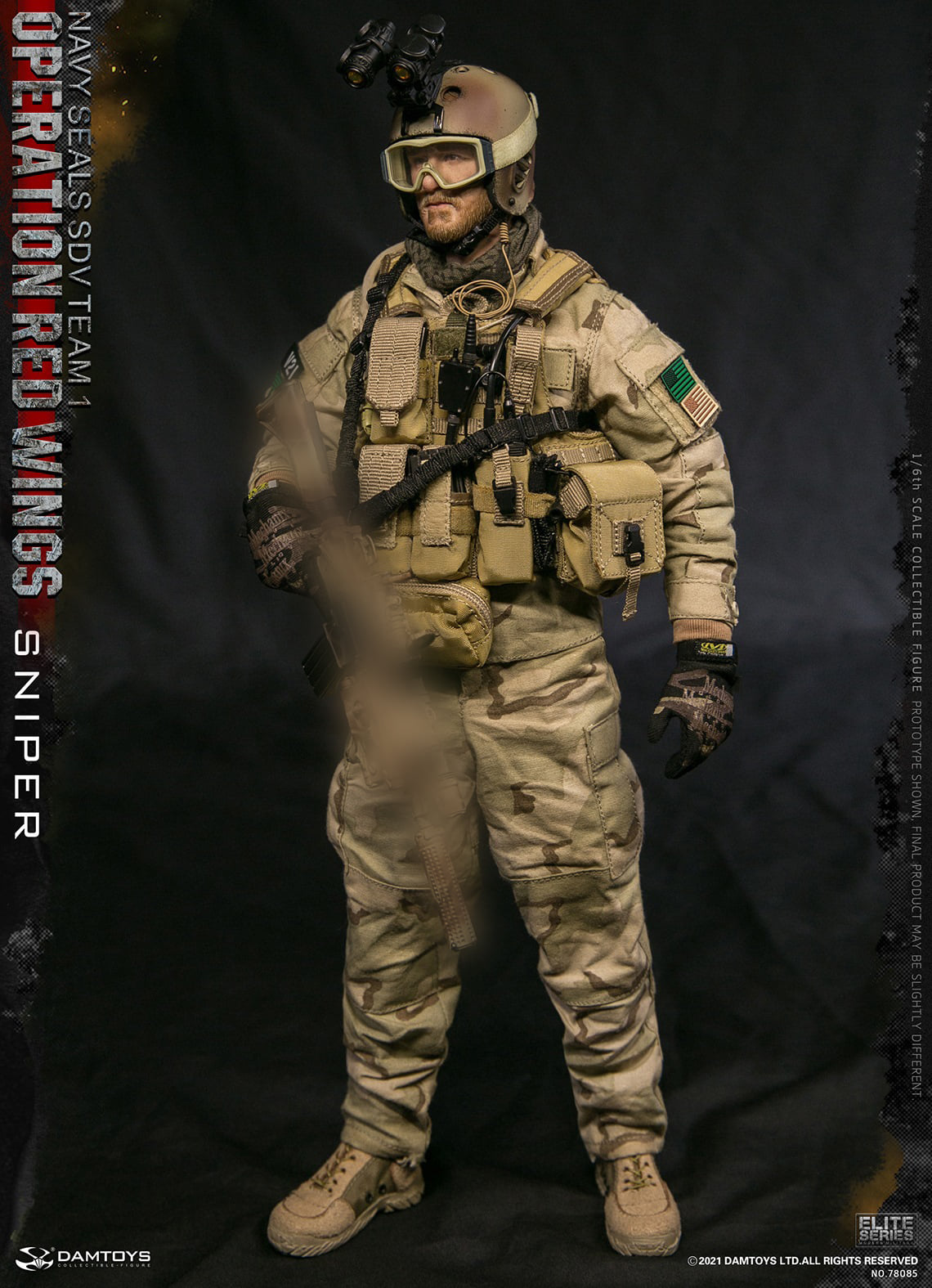 [สั่งจอง]DAMTOYS 78085 1/6 : Operation Red Wings NAVY SEALS SDV TEAM 1 Sniper