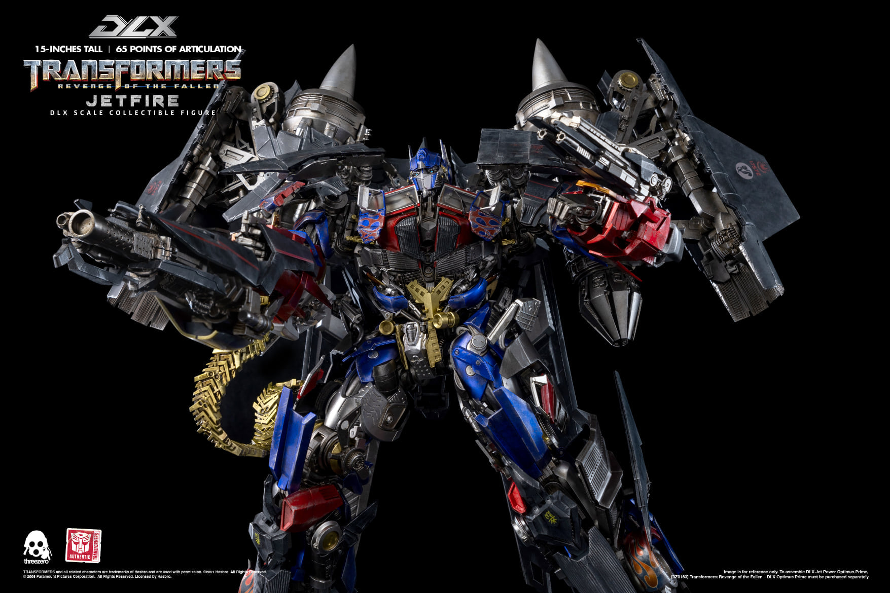 [สั่งจอง]ThreeZero X HASBRO : Transformers: Revenge of the Fallen DLX: Optimus Prime
