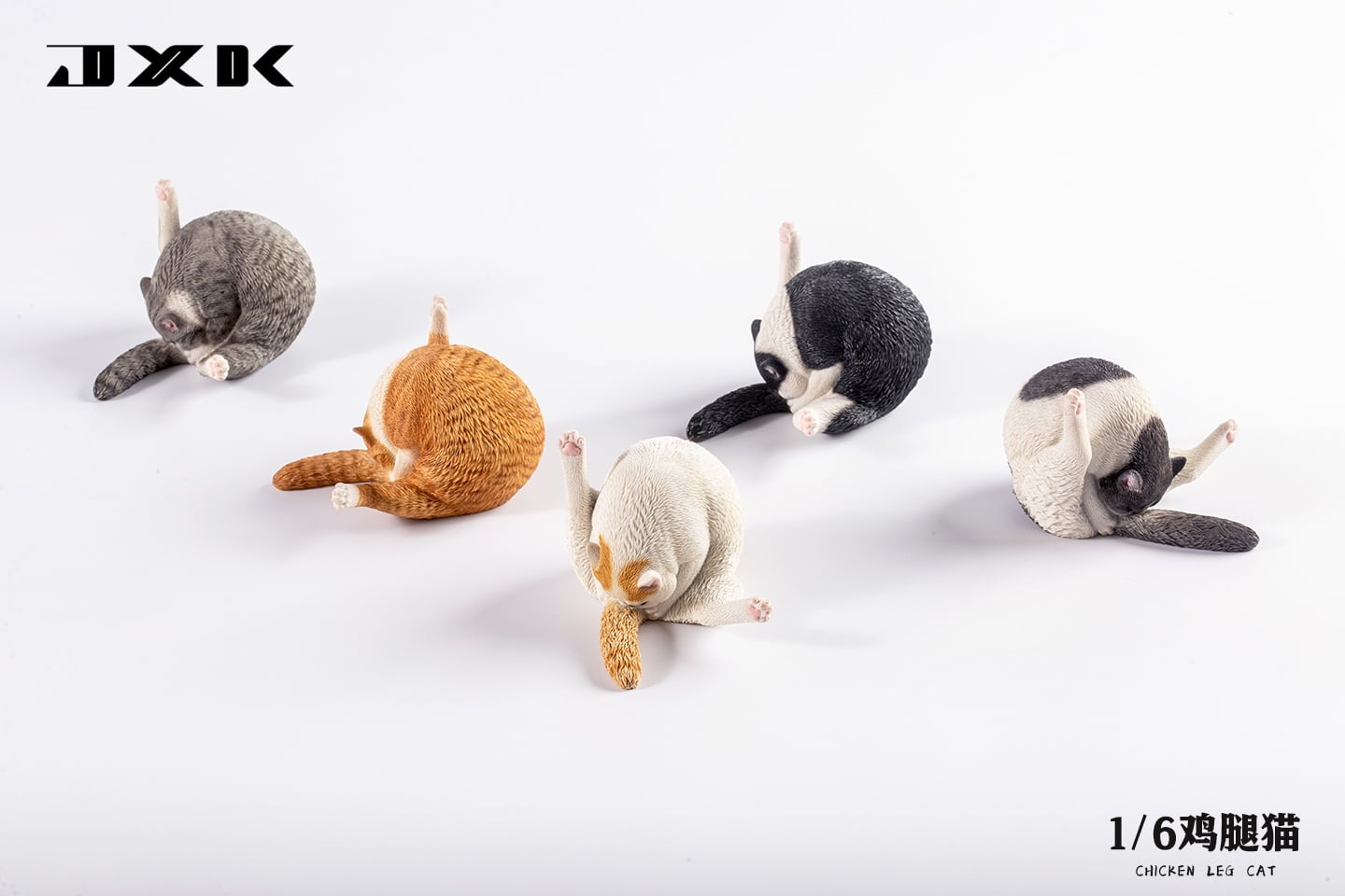 [สั่งจอง]JXK JXK091 1/6 : Chicken Leg Cat