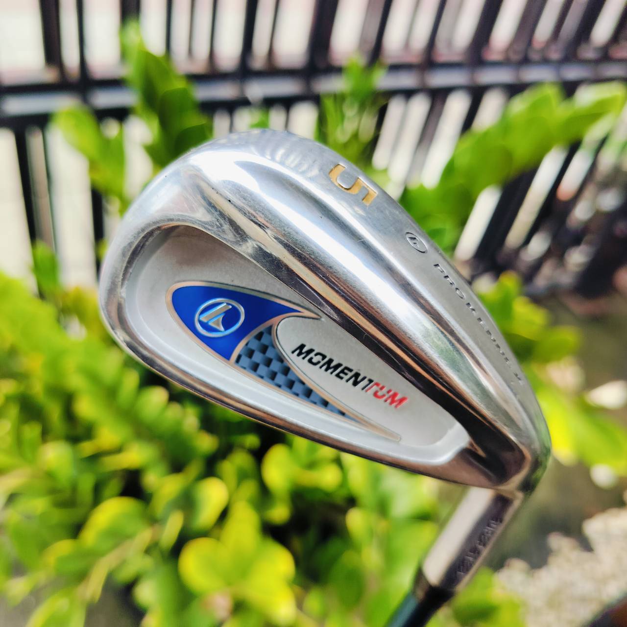 ชุดเหล็ก PROKENNEX MOMENTUM วัสดุ SUPER STEEL ตีนุ่มมาก และเด้งมากๆ ช่วยเรื่องระยะอย่างมาก รวมถึง CAVITY ที่ออกแบบมาให้ตีง่ายอย่างมาก ชดเชยความผิดพลาดสูง ตีตรง ตีไกลมาก ไม้กอล์ฟพรีเมี่ยมมือสอง ของแท้ By NakaraLuxurious