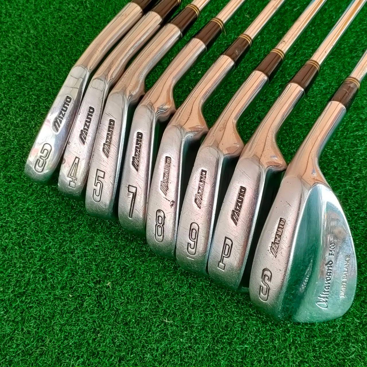 ชุดเหล็ก MIZUNO ALLTAVOAND F500 มีเหล็ก 3 4 5 7 8 9 PW SW * ขาด 6 ก้าน ALLTAVOAND สติ๊กเกอร์เดิม เหล็ก FORGED พรีเมี่ยมญี่ปุ่น