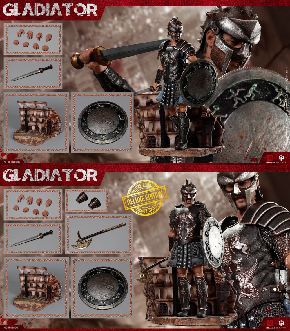 [สั่งจอง]HHmodel & HaoYuTOYS HH18016/HH18017 1/6 Empire Legion-Empire Gladiator [Standard/Deluxe Edition]