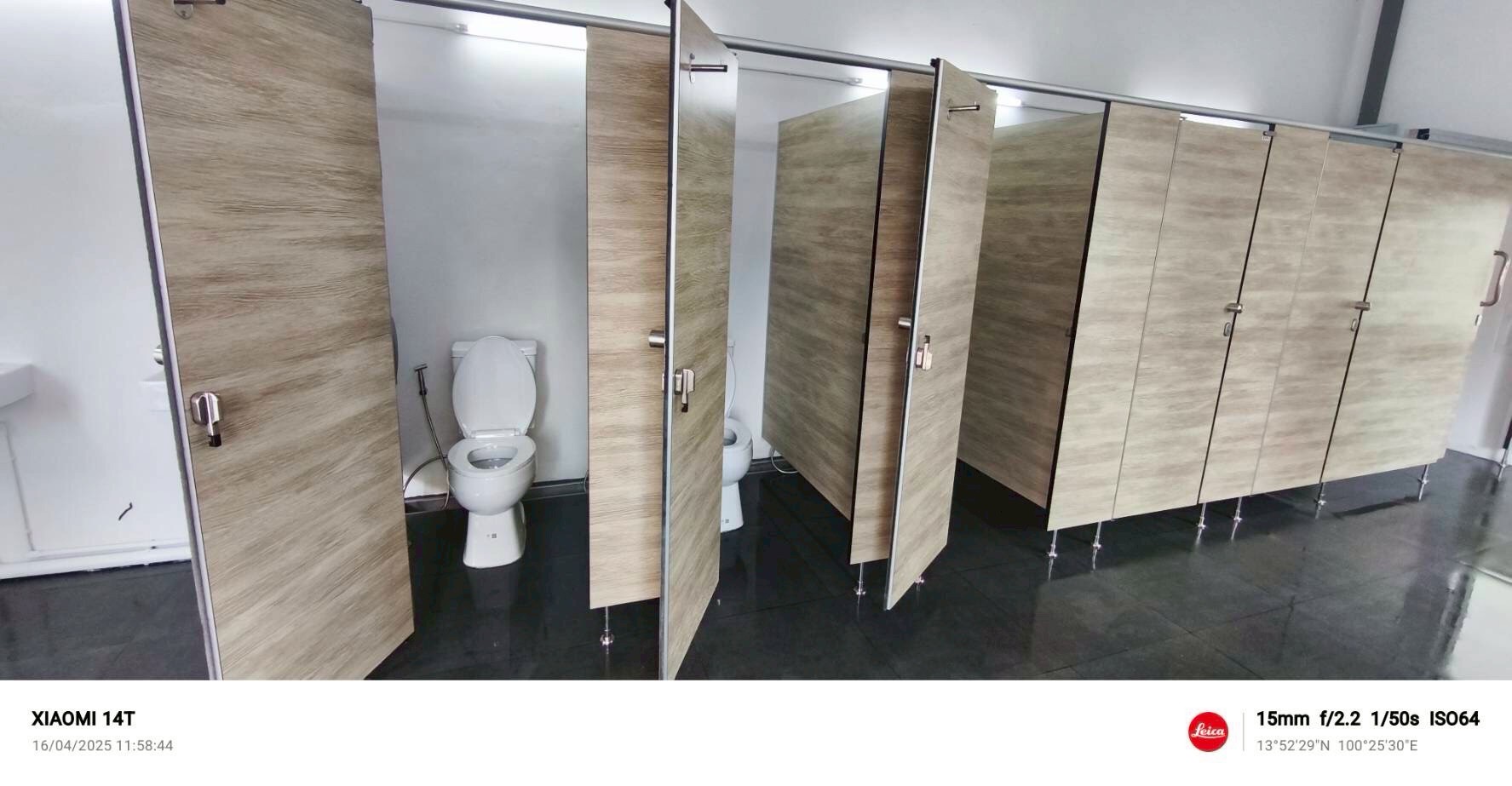 งานสร้างห้องน้ำ วัดบางแพรก จ.นนทบุรี