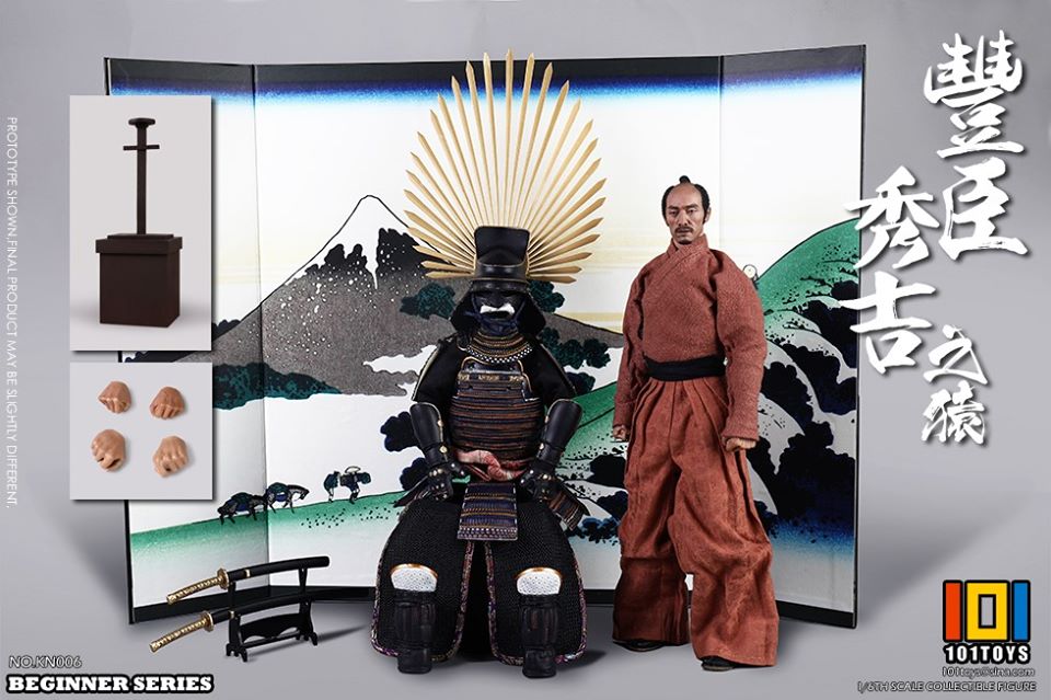 [สั่งจอง] 101TOYS 1/6 BEGINNER SERIES APE - Toyotomi Hideyoshi