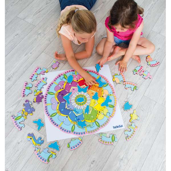 ชุดปริศนาโลกของแมลงแฟนตาซี ขนาดใหญ่พิเศษ ของเล่นเสริมพัฒนาการ, ของเล่นเด็กอนุบาล, สื่อการสอนเด็กอนุบาล พร้อมส่ง