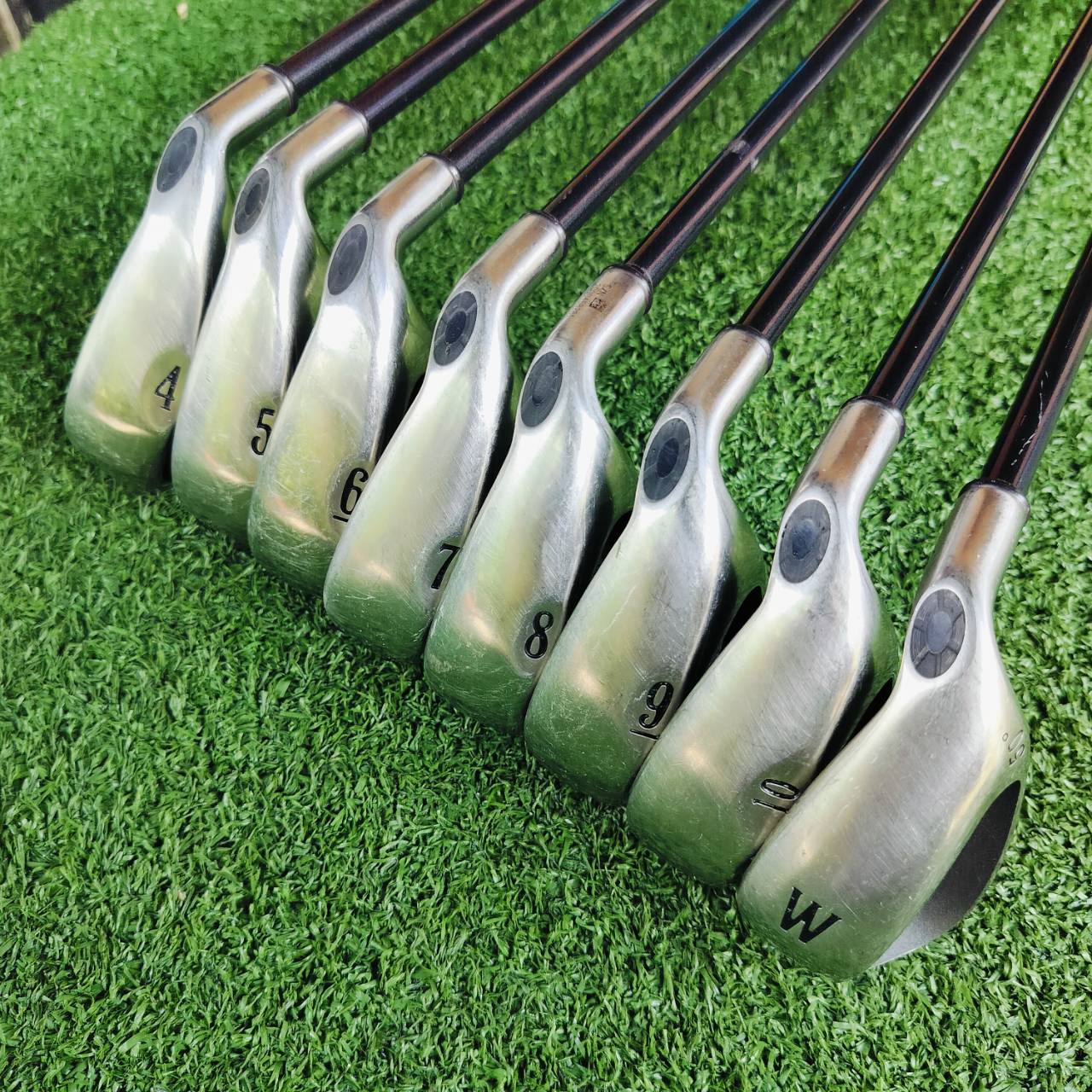 ชุดเหล็ก Callaway BIGBERTHAR สภาพสวยมากๆ เดิมๆ ทุกเหล็ก รูปทรงสุดคลาสสิค ก้านเจาะทะลุ ผ่าแฉกเป็นเอกลักษณ์ของ Callaway ไม้กอล์ฟพรีเมี่ยมมือสอง ของแท้ By NakaraLuxurious