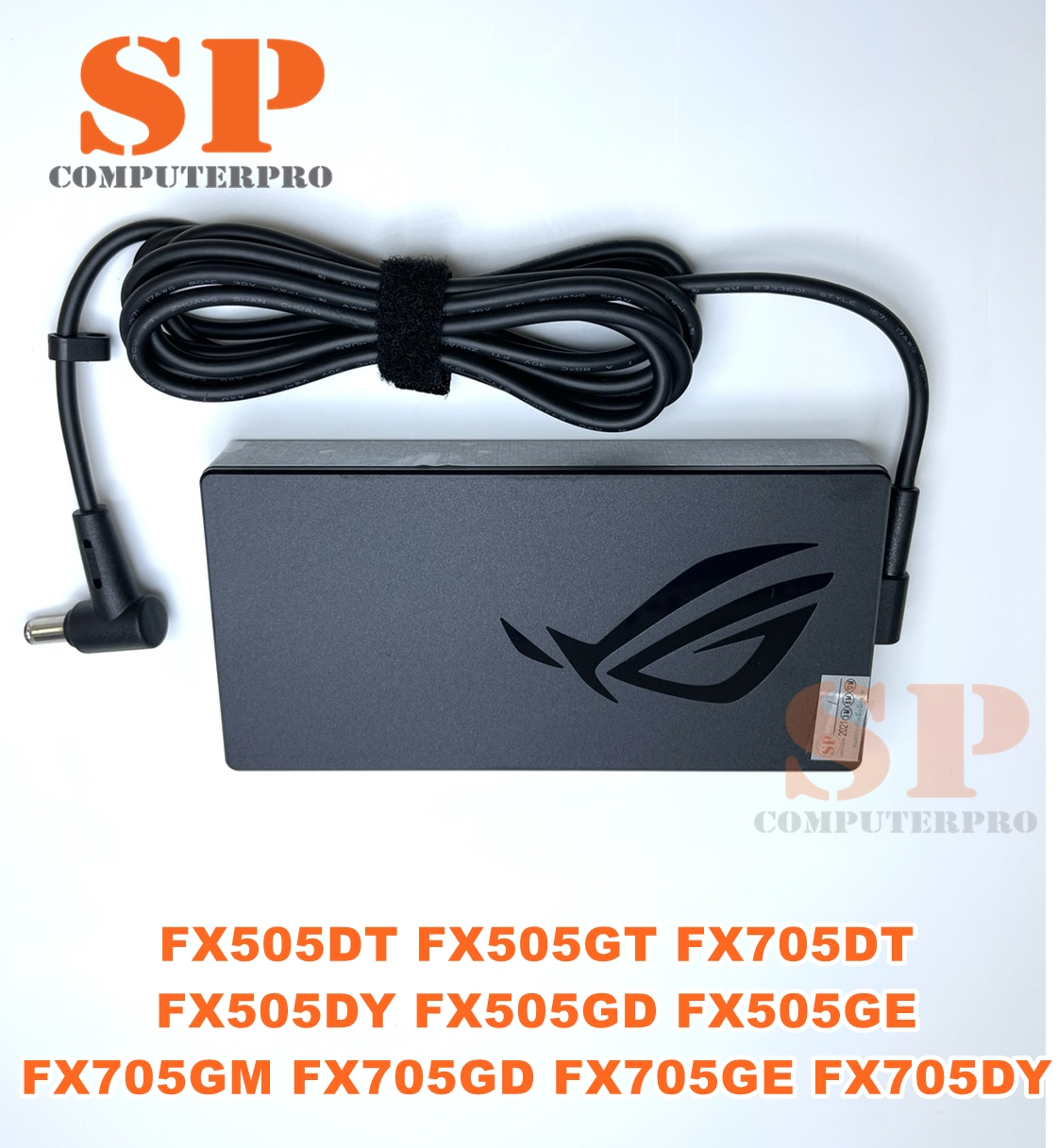 ASUS ADAPTER อแดปเตอร์ของแท้ ASUS FX505GT FX505DT FX705DT G531GT G731GT FX505DD FX705DD FX705DU: 20V 7.5A 150W 6.0x3.7mm