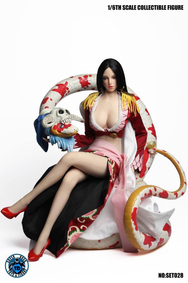 [สั่งจอง]SUPER DUCK - SET028 -1/6 COSPLAY - Beauty headsculpt dress set