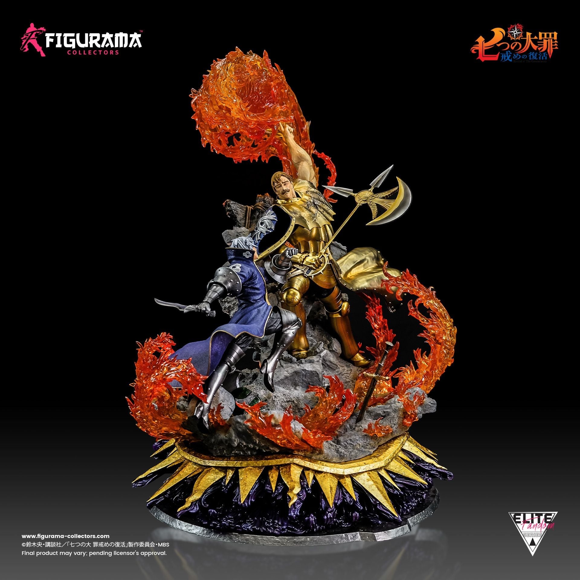 [สั่งจอง]Figurama Collectors 1/6 : ELITE FANDOM STATUE - ESCANOR VS. ESTAROSSA (SEVEN DEADLY SINS)