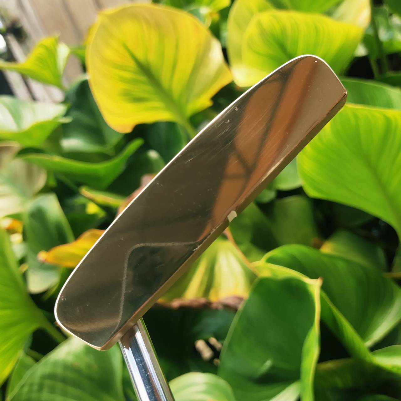 Putter จาก PING CUSHIN ทำจาก ทองเหลือแท้ (Solid Brass) ให้ทั้งน้ำหนักพอดี ฟีลลิ่งแน่น นุ่มมือ