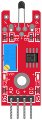 โมดูลวัดอุณหภูมิแบบ analog/digital NTC Temperature sensor module KY-028