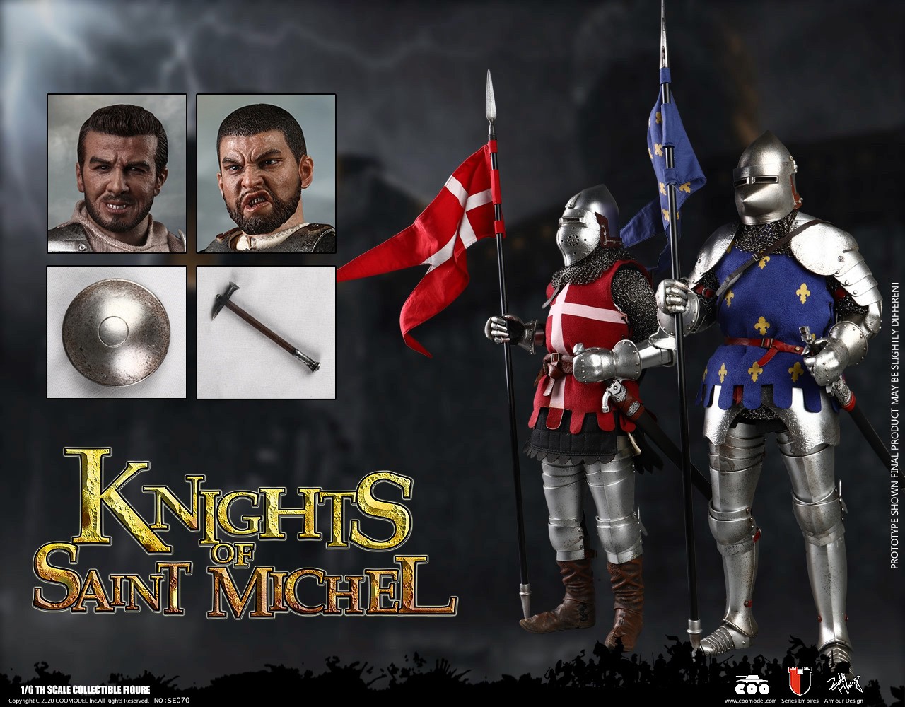 [สั่งจอง] COOMODEL NO.SE070 1/6 SERIES OF EMPIRES -KNIGHTS OF SAINT MICHEL