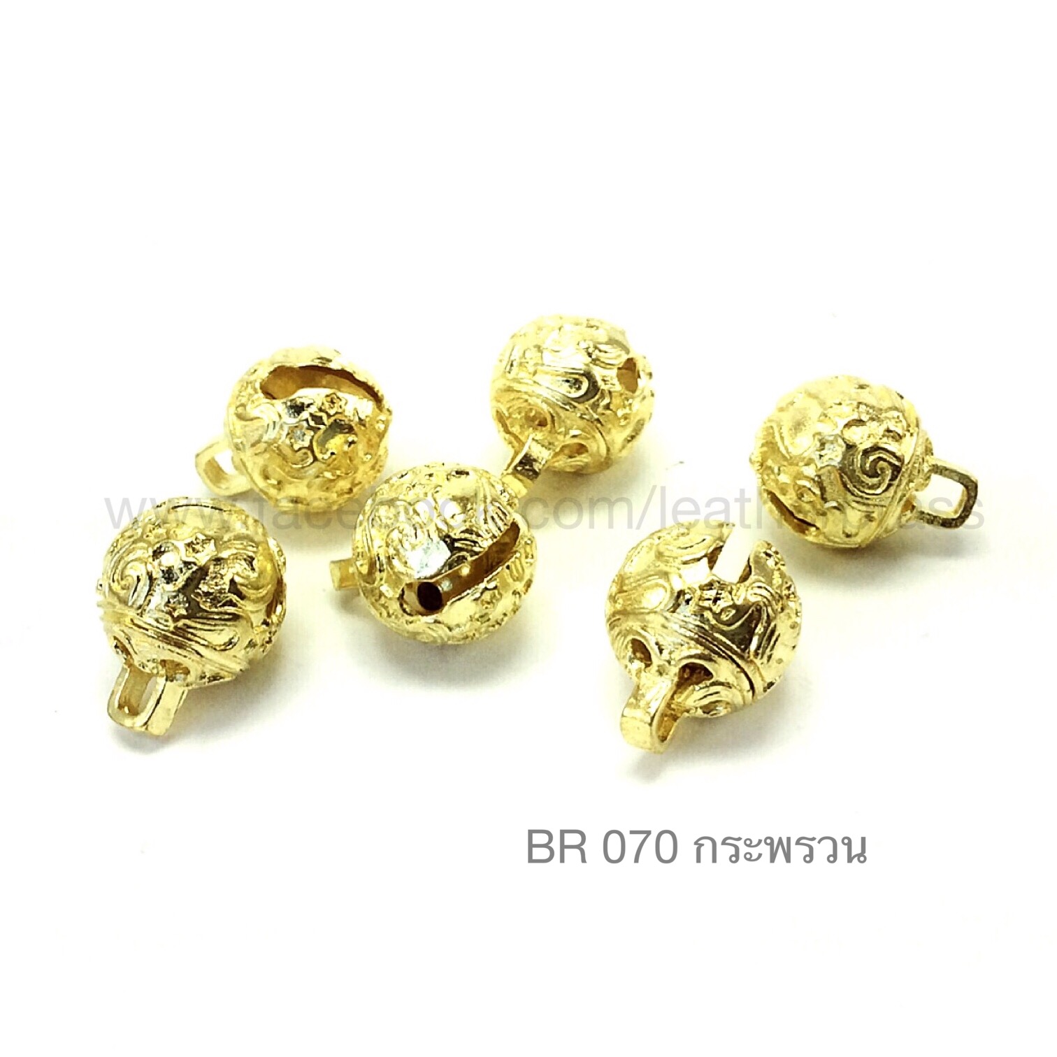 BR070 จี้ห้อยประดับพวงกุญแจทองหลือง "ราคาต่อชิ้น" อะไหล่ทองเหลืองแท้ อุปกรณ์งานหนัง leatherbrass