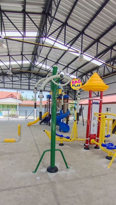 ชุดเครื่องออกกำลังกายกลางแจ้ง C, สนามกีฬา, เครื่องออกกำลังกายผู้ใหญ่, เครื่องออกกำลังกายสวนสาธารณะ หมู่บ้าน ,Exercise equipment outdoor , OutdoorPlayground ,ราคาโรงงาน